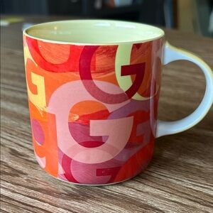Anthropologie Monogram G Mug
